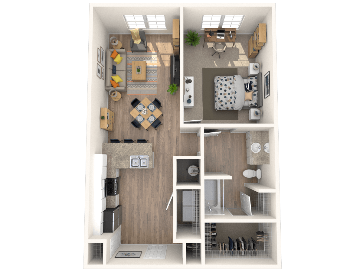 A2 ALT floor plan